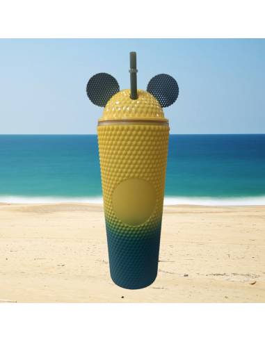 Vaso Orejas con pajita 720ML...