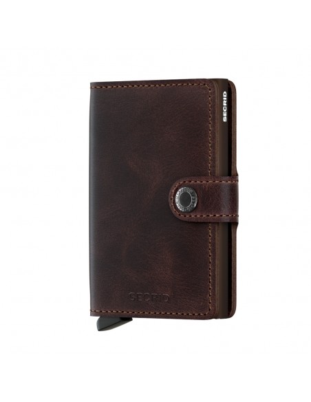 SECRID MINIWALLET VINTAGE CHOCOLATE