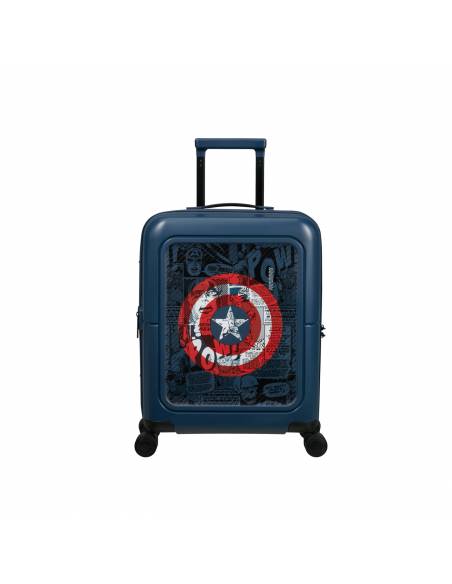 Maleta American Tourister DASHPOP DISNEY CAPITAN AMERICA 55/20| Equipaje Cabina | Azul marino