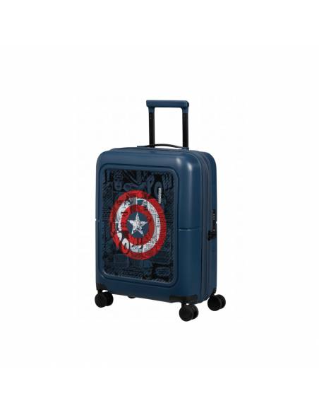 Maleta American Tourister DASHPOP DISNEY CAPITAN AMERICA 55/20| Equipaje Cabina | Azul marino