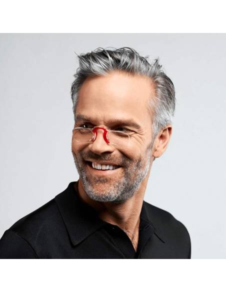 Gafas de lectura Nooz | Rectangular Red
