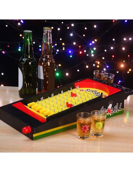 Mini Juego Pinball Chupitos Superskunk