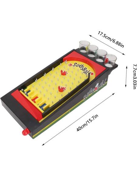 Mini Juego Pinball Chupitos Superskunk