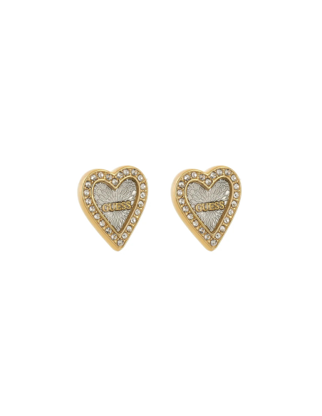 Pendientes Guess| Colección Love Me Tender| Color Dorado JUBE03237JWYGRHT