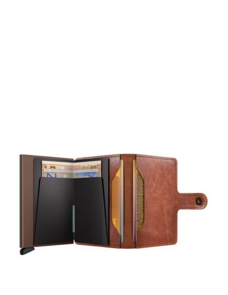 SECRID Miniwallet Vintage Cognac Brown