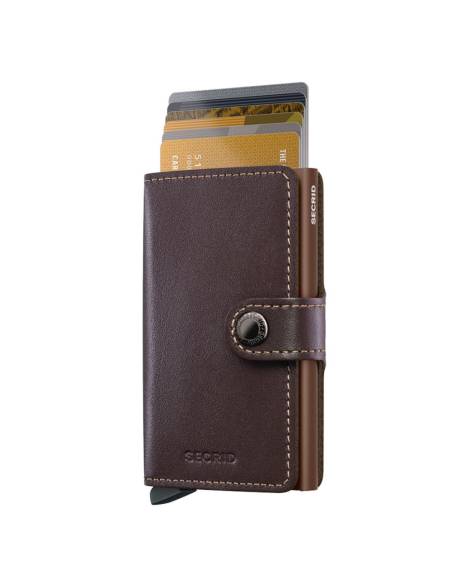 copy of SECRID Miniwallet Vintage Cognac Brown