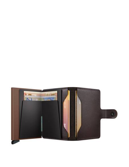 copy of SECRID Miniwallet Vintage Cognac Brown