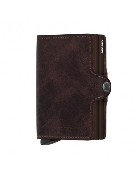 SECRID Cartera Twinwallet Vintage Chocolate