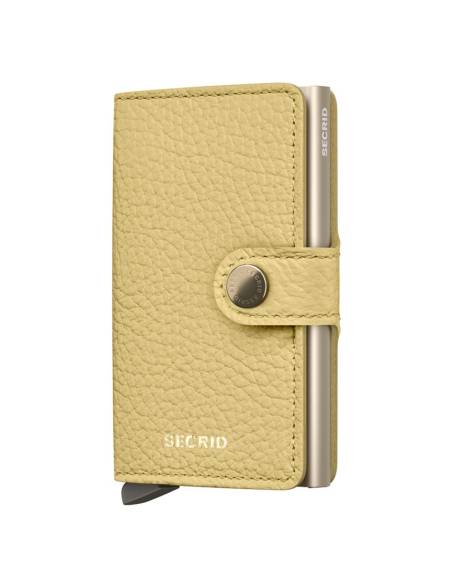 SECRID Miniwallet Pebble Butter Yellow