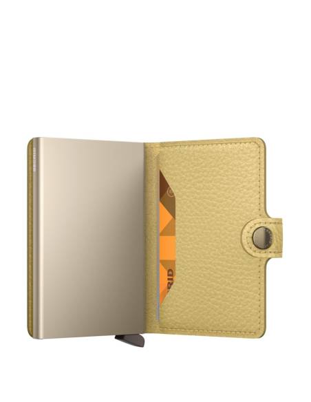 SECRID Cartera Miniwallet Pebble Butter Yellow