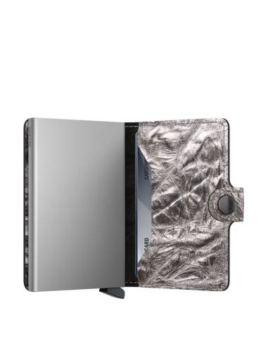 SECRID Cartera Miniwallet Crunch Silver