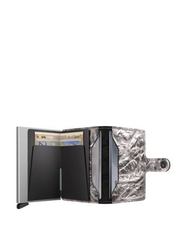 SECRID Miniwallet Crunch Silver