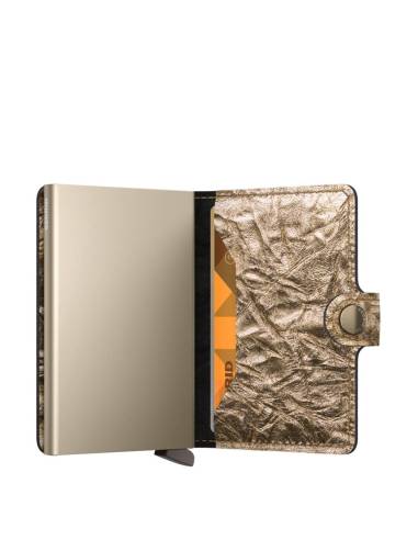 SECRID Cartera Miniwallet Crunch Gold