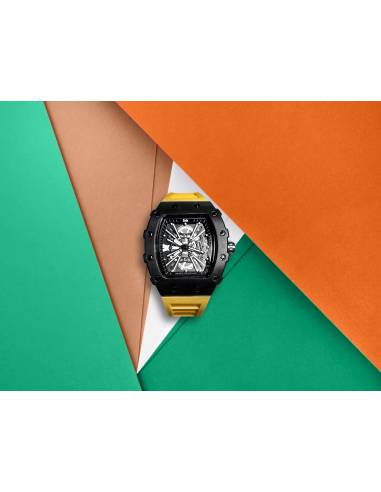 Relógio SSK TIME Bremen Amarelo Mostarda