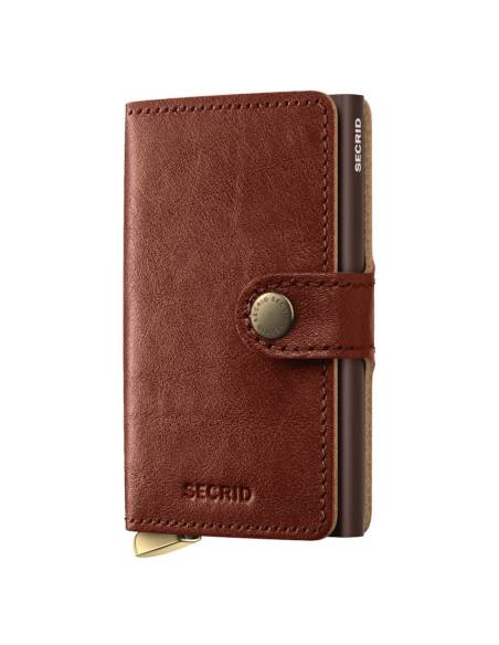 SECRID Cartera Premium Miniwallet Basco Whiskey