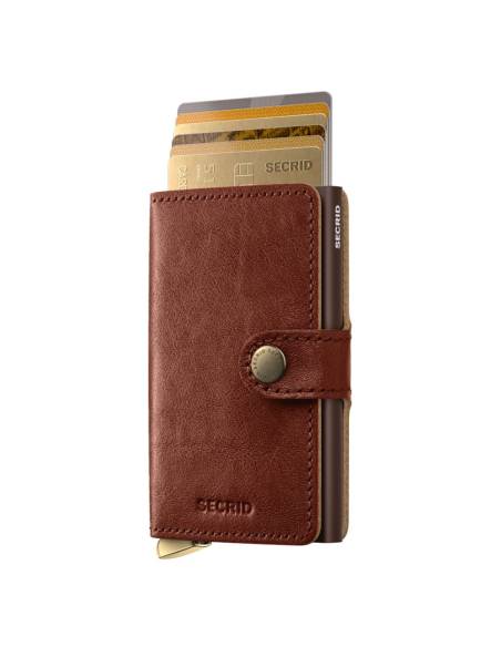 SECRID Cartera Premium Miniwallet Basco Whiskey