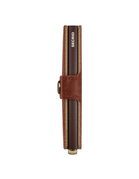 SECRID Cartera Premium Miniwallet Basco Whiskey