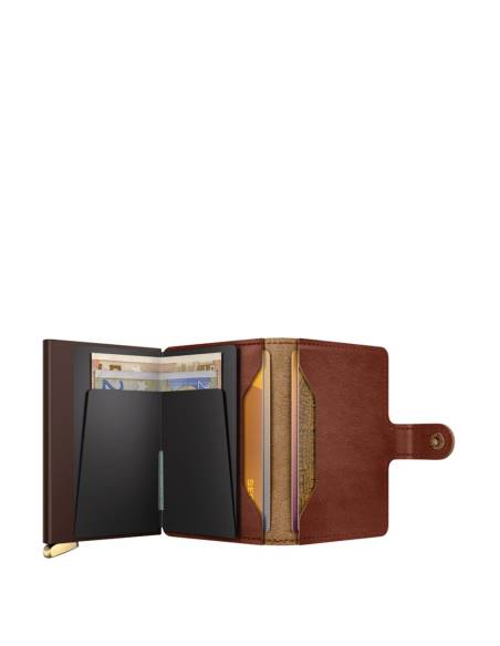 SECRID Cartera Premium Miniwallet Basco Whiskey