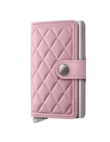 SECRID Cartera Premium Miniwallet Emboss Diamond Rose