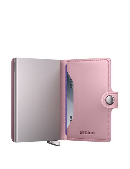 SECRID Cartera Premium Miniwallet Emboss Diamond Rose