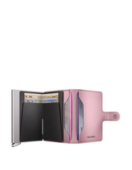SECRID Cartera Premium Miniwallet Emboss Diamond Rose