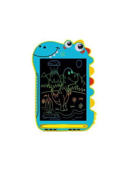 PIZARRA MÁGICA INFANTIL DINO AZUL