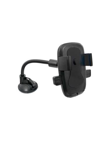 SOPORTE MOVIL COCHE VENTOSA NEGRO