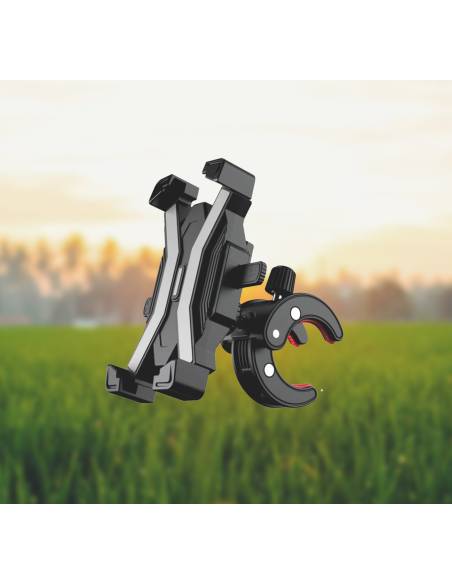 SOPORTE MOVIL PARA MOTO Y BICICLETA GRIS