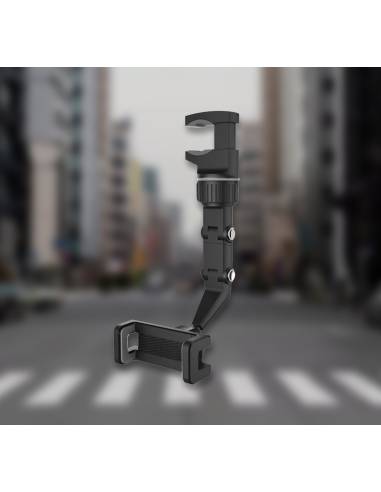 SOPORTE UNIVERSAL CON PINZA GRIS
