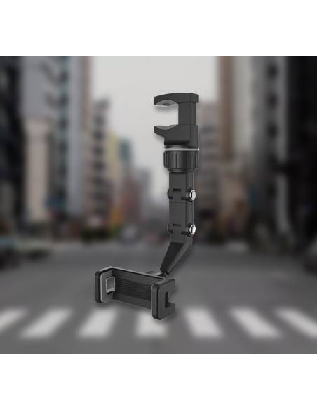 SOPORTE UNIVERSAL CON PINZA GRIS