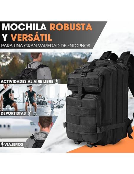 MOCHILA MARINE PEQ. U.FEEL KHAKI 27X45