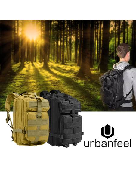 MOCHILA MARINE PEQ. U.FEEL KHAKI 27X45