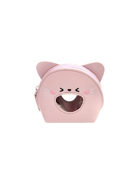 MONEDERO ROSA GATO CARCAJADA