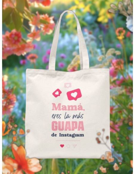 BOLSA ALGODON MAMA INSTAGRAM