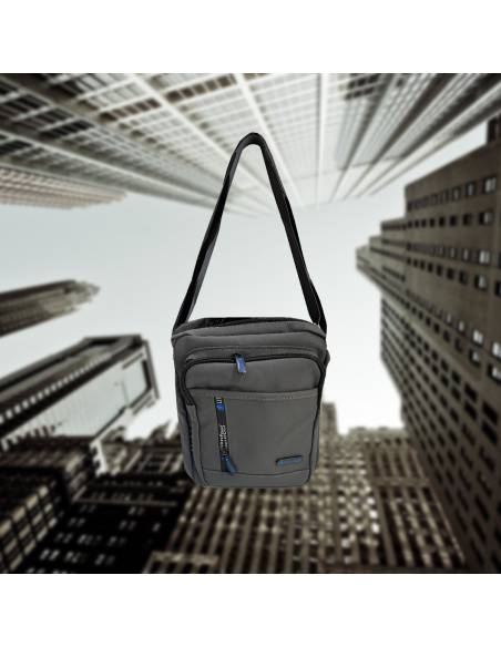 BANDOLERA CHARLIE GRIS