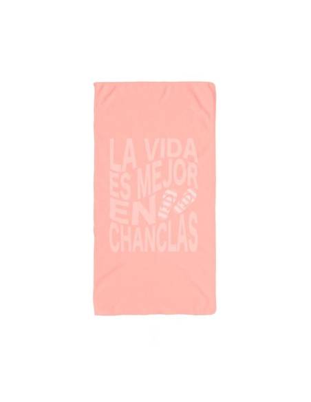 Toalha de praia em microfibra "La Vida" 90 x 170 cm | 2 modelos