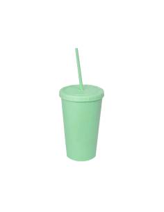 VASO CON PAJITA 650 ML...