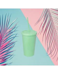VASO CON PAJITA 650 ML... 2