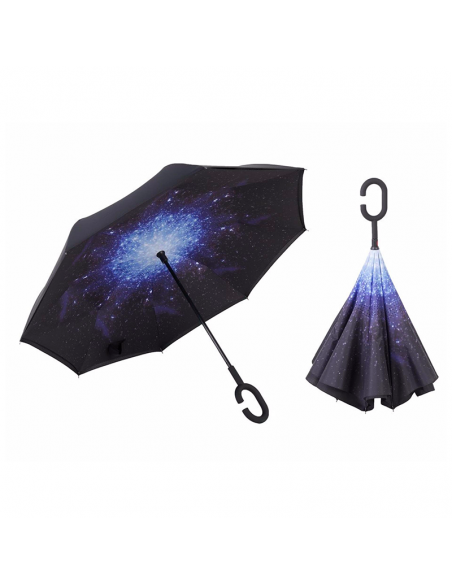 UMBRELLA INVERTED SKY NIGHT