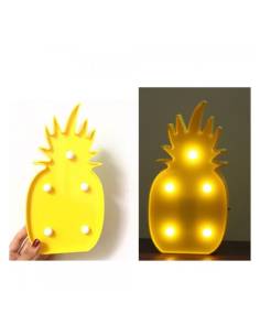 Lampara Piña Con 5 Leds 2