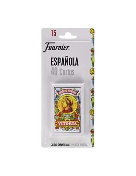Baralho de Cartas Fournier Espanhol | 40 cartas de baralho