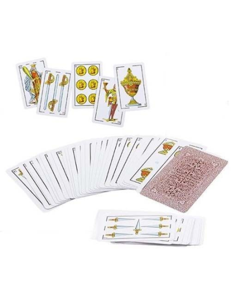 Baralho de Cartas Fournier Espanhol | 40 cartas de baralho