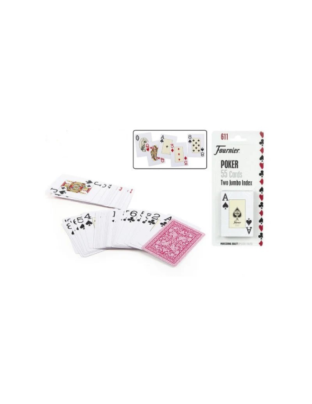 Baraja de Cartas Poker Fournier| 55 Naipes