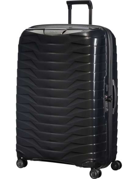 Mala Expansível Samsonite PROXIS Spinner (4 rodas) 81 cm | Preto