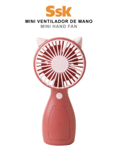 MINI VENTILADOR MANO OREJAS... 2