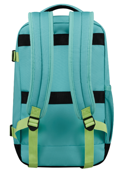 Mochila American Tourister Take2cabin casual | Color Turquesa/Lima