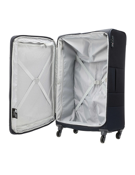 Maleta Samsonite Base Boost Spinner expansible (4 ruedas) 78 cm | Color Azul