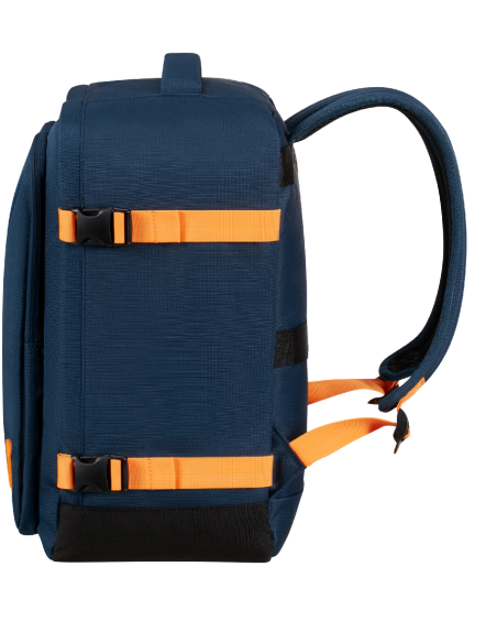 Mochila American Tourister Take2cabin casual | Color Azul Marino/Naraja