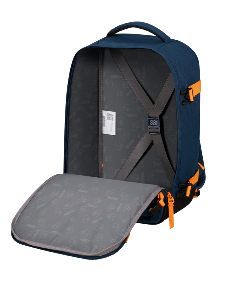 Mochila American Tourister Take2cabin casual | Color Azul Marino/Naraja