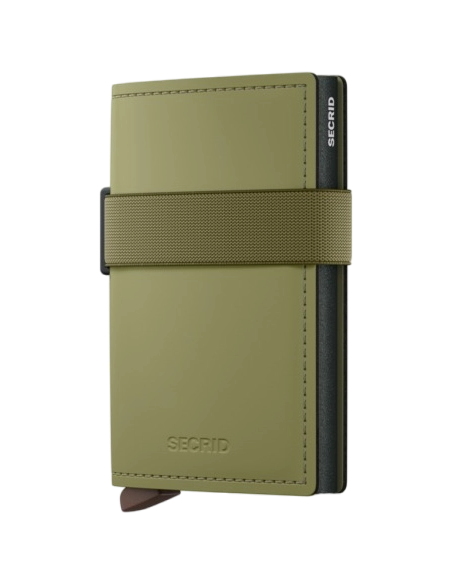 Secrid Cartera Bandwallet Matte Leaf-Khaki